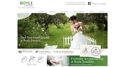 Desktop Screenshot of boylejewelers.com